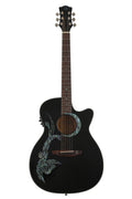 Black Acoustic Electric Guitar A88122
