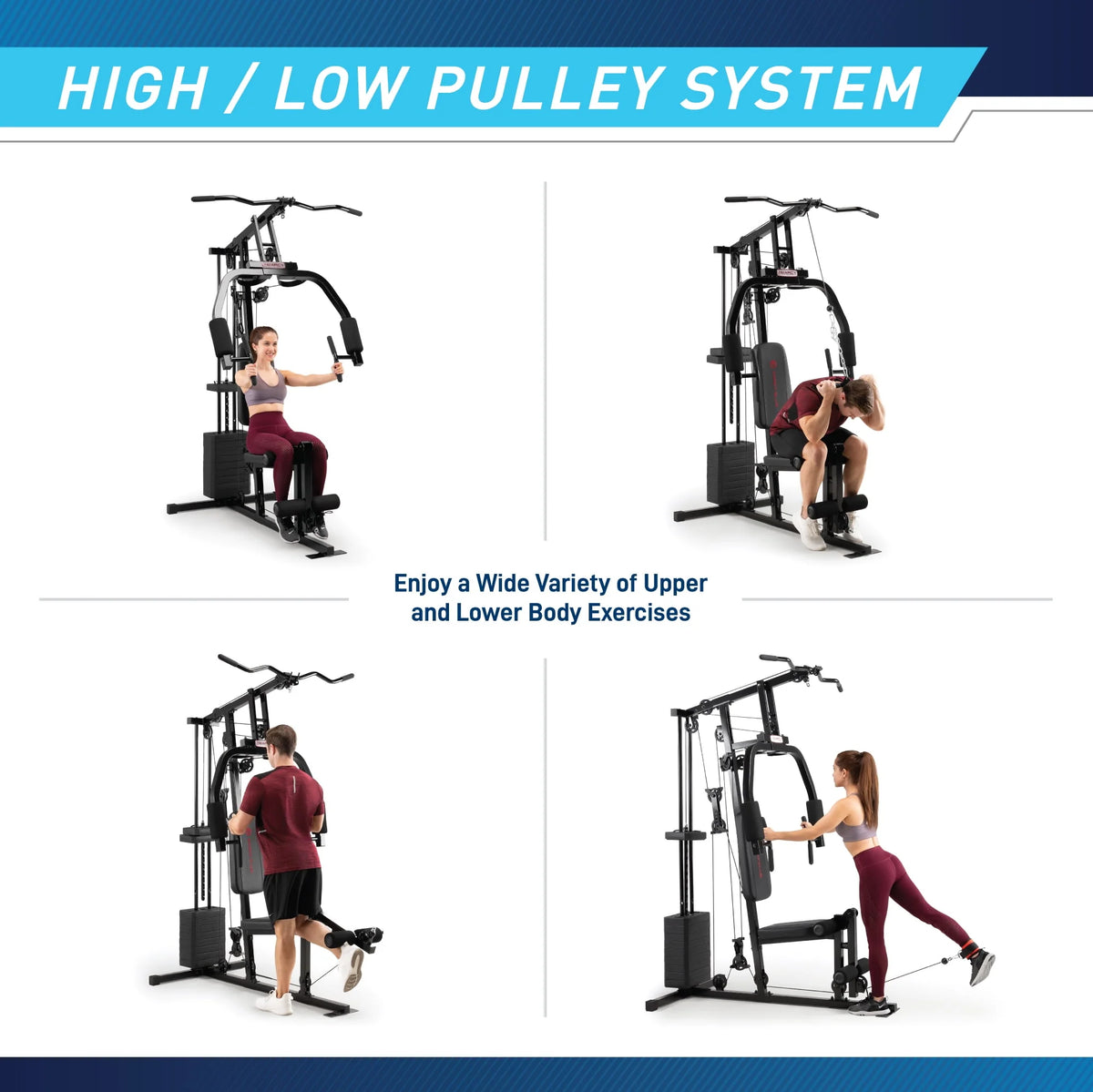 100 lbs Stack Home Gym T437