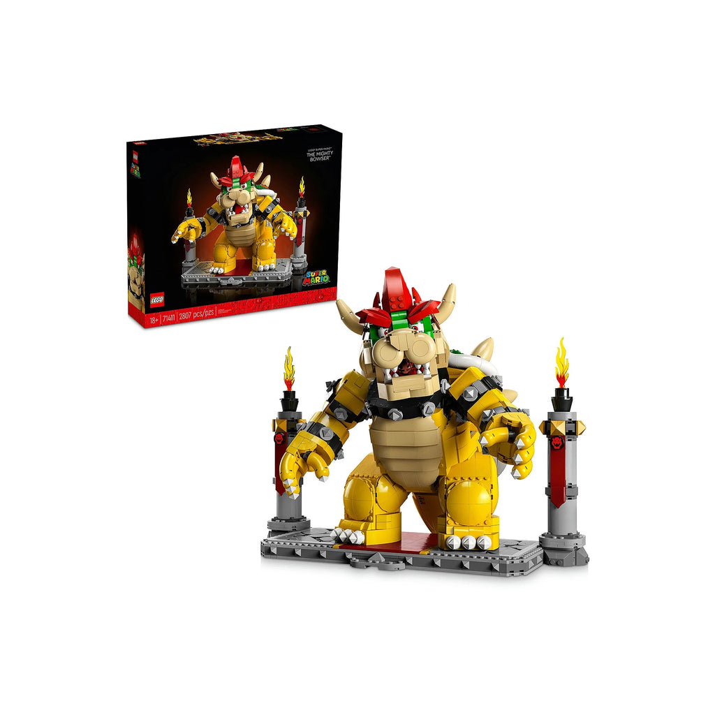 Super Mario The Mighty Bowser Building Toy Set E70201