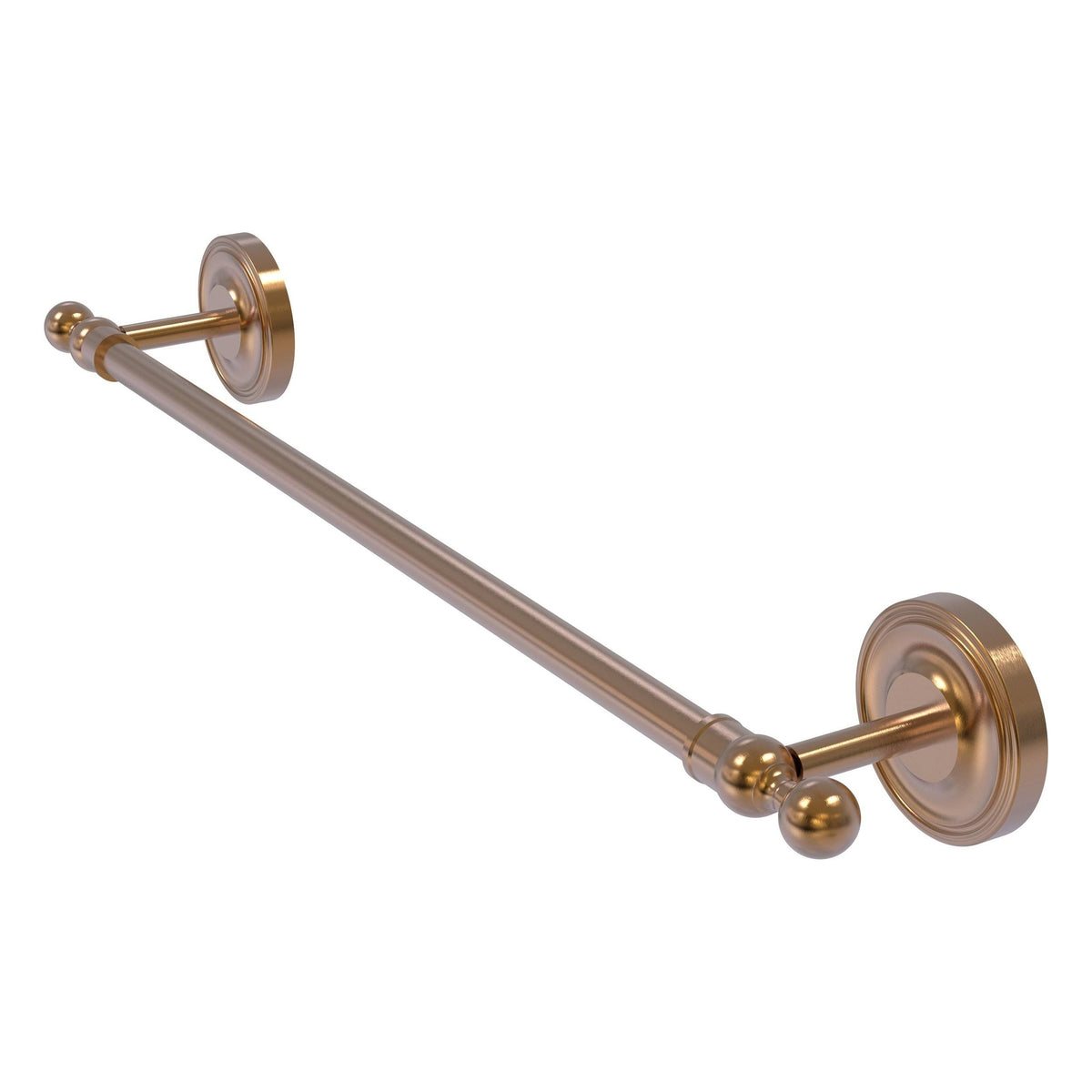 18 inch Brushed Bronze Towel Bar A7322