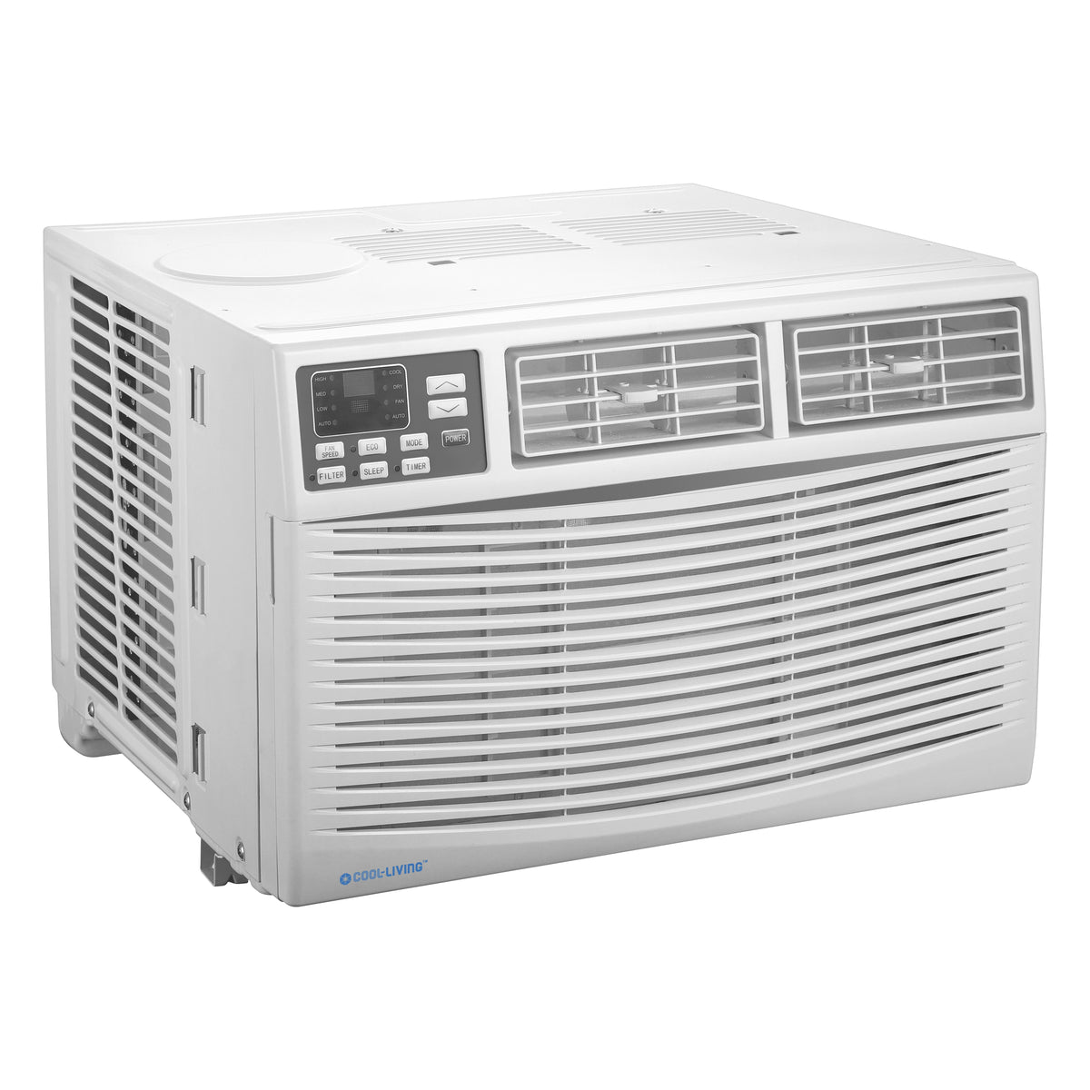 12,000 BTU 115-Volt Window Air Conditioner with Remote, White F199231