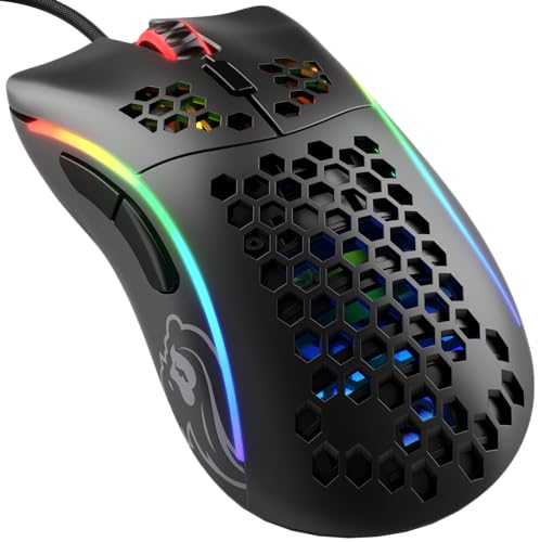 Matte White 68g Ergonomic Gaming Mouse B162