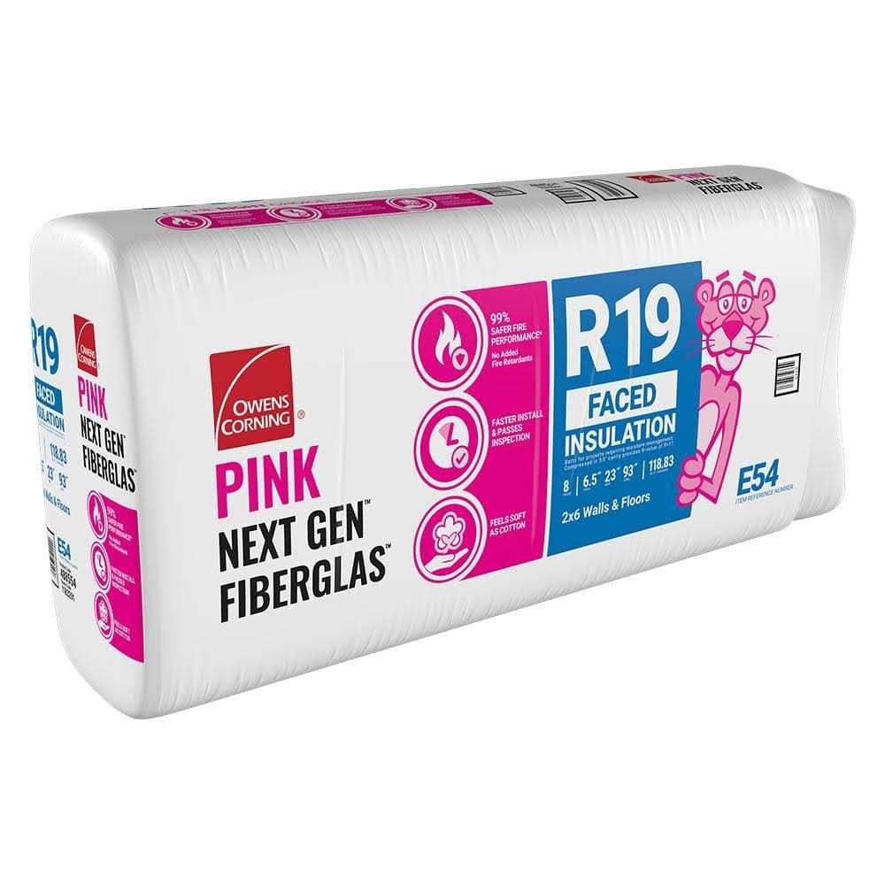 Faced Fiberglass Insulation Batt 23 in. x 93 N21665