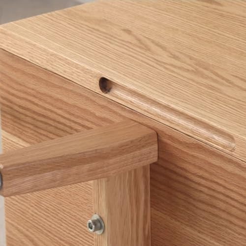 White Oak Cherry Wood Solid Wood TV Cabinet X867893