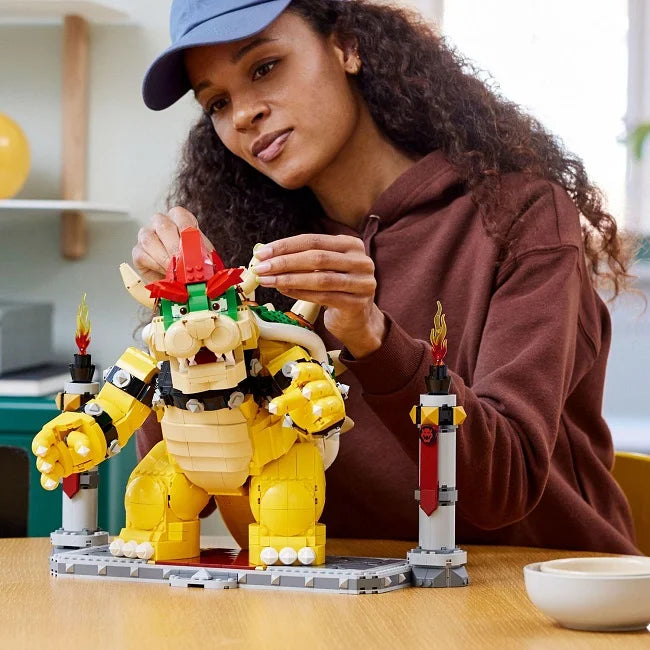 Super Mario The Mighty Bowser Building Toy Set E70201