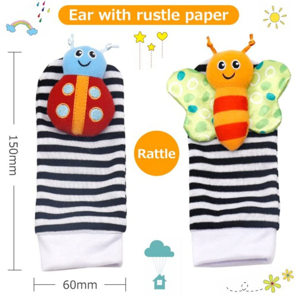 Baby Rattle Socks and Wrist Rattles W943924