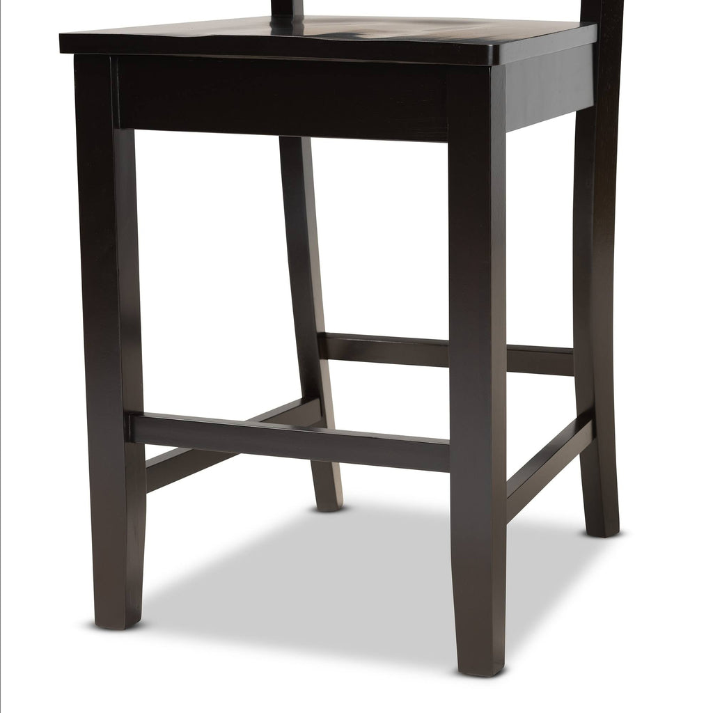 2-Piece Counter Stool Set - Brown J151