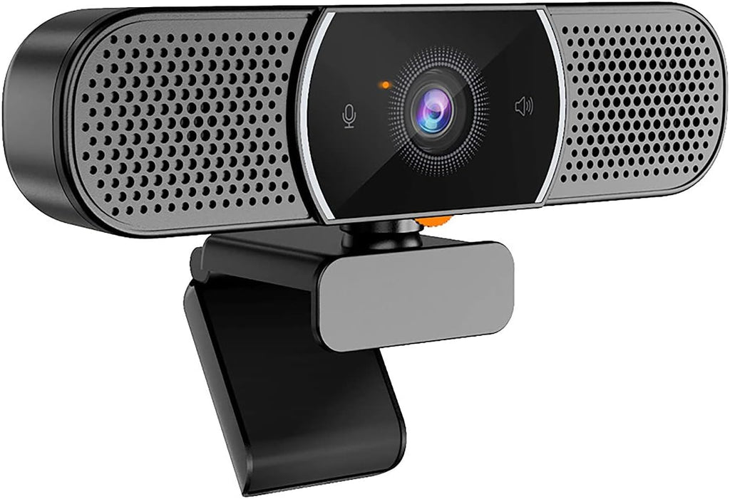 Conference Room Camera with AI Face Tracking and Auto Zoom, 3-in-1 Webcam with Microphone and Speaker, USB Video Conference Camera with EPTZ P124
