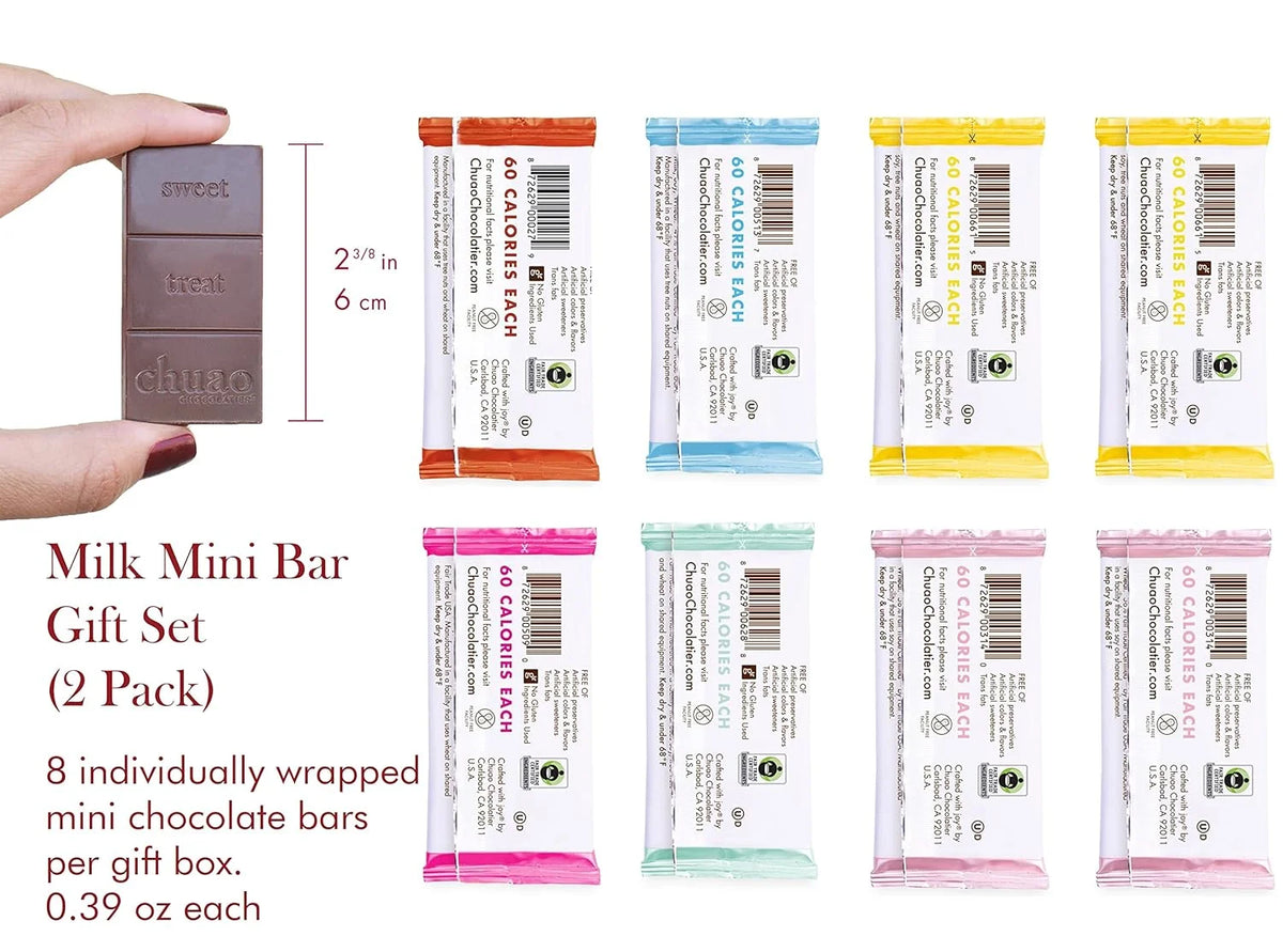Milk Chocolate Assorted Bars 16 Pieces E14960
