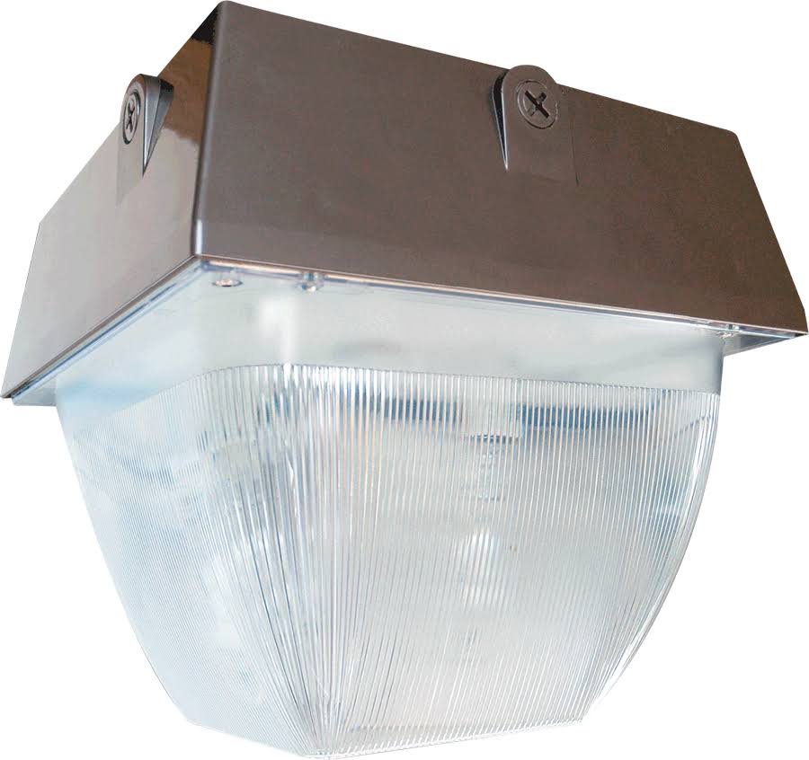 Vandalproof Ceiling 2 x 32W CFL Quartz Bronze K57667