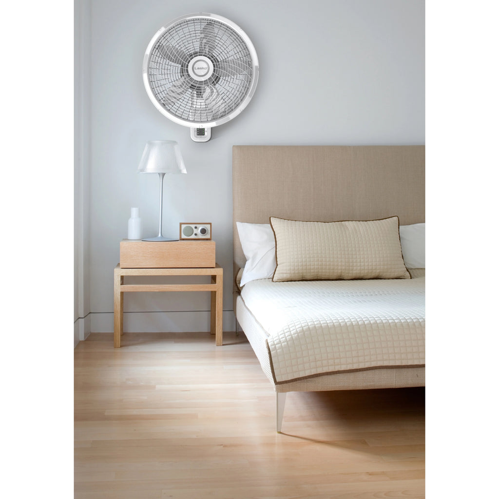 18" Oscillating Wall-Mount Fan with Remote Control R740