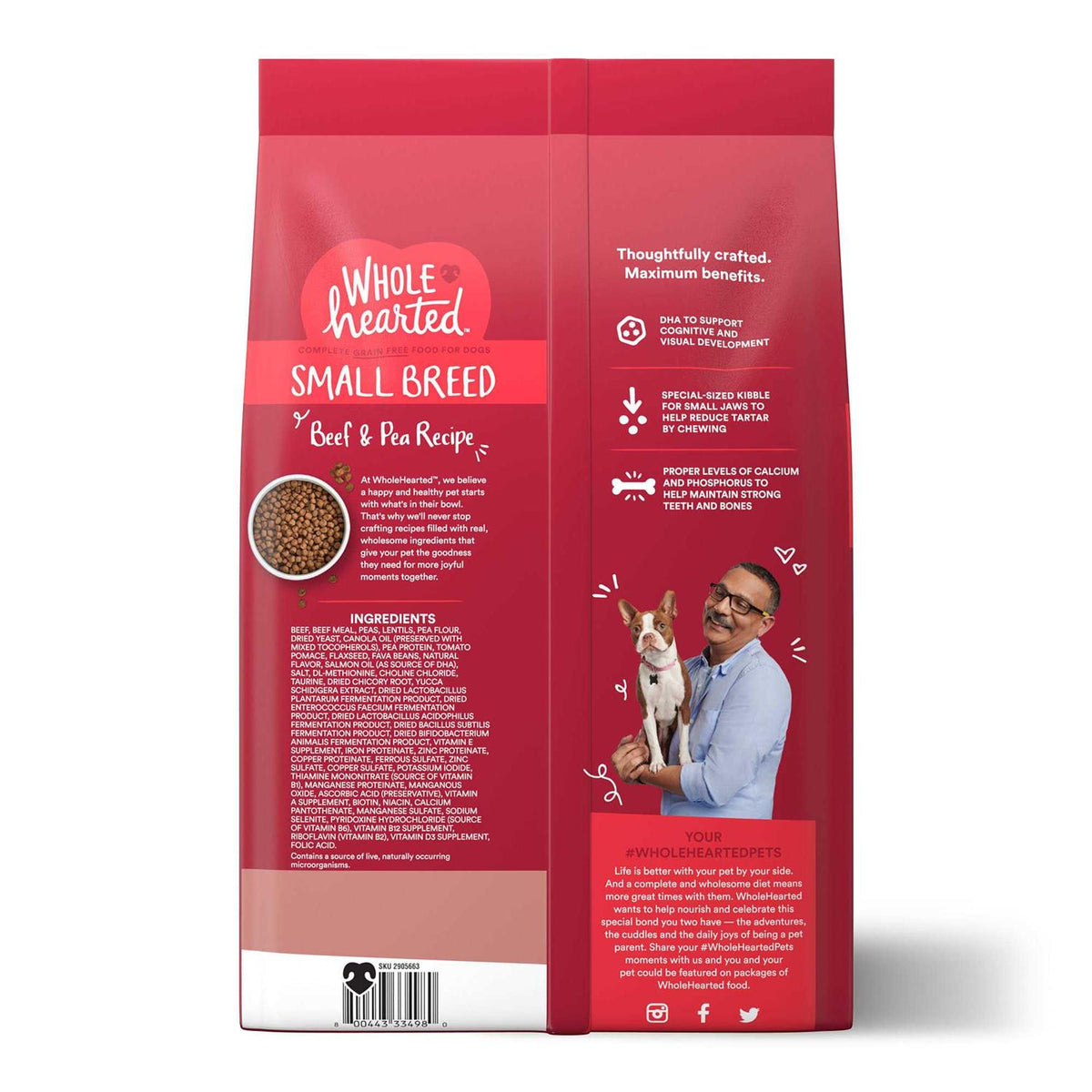 Grain Free Beef Pea Recipe Dry Puppy Food S954