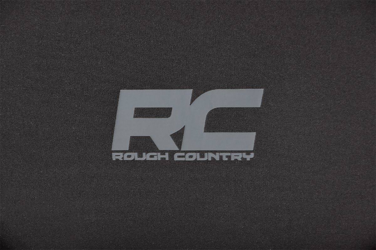 Black Neoprene Rear Seat Cover K137810