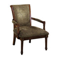 Tan Brown Fabric Accent Chair H681972