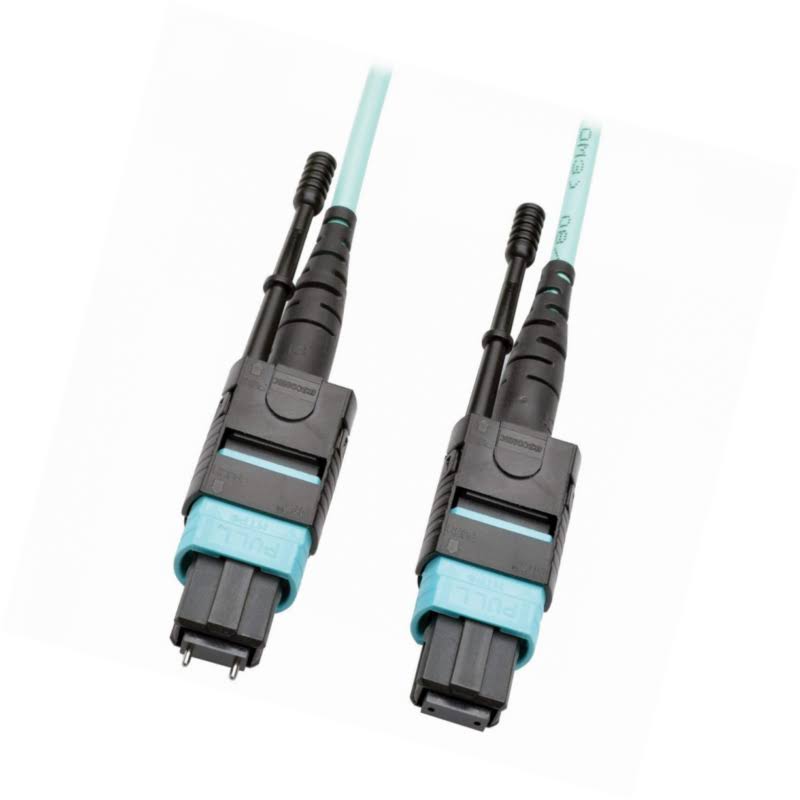 Fiber optic Patch cable OM3 16.4 ft Aqua X640853