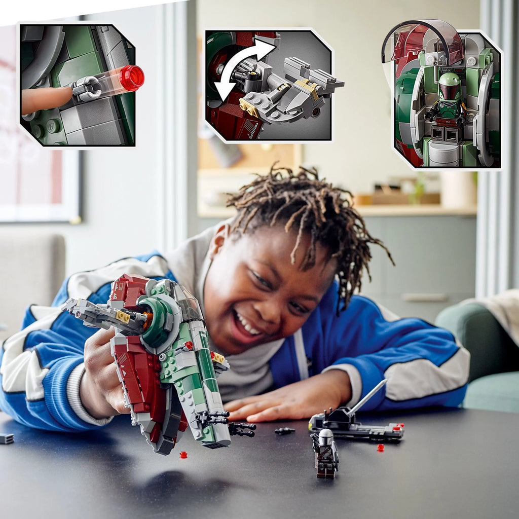 Building Toy with Rotating Wings and 2 Minifigures Y5858