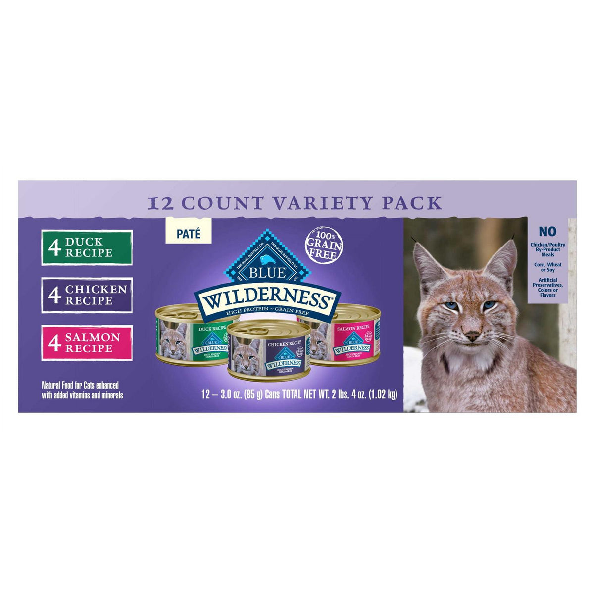 Wet Cat Food Variety Pack V1012