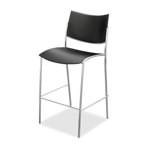 Black Stackable Stool N463