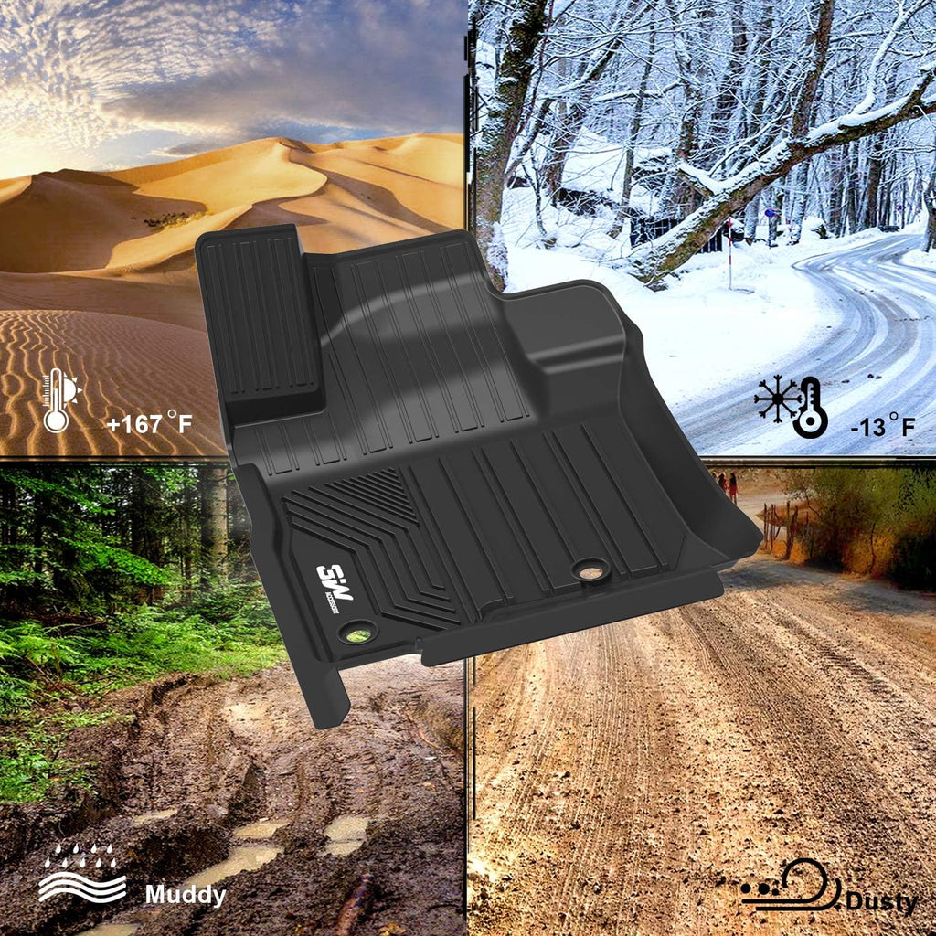 TPE All Weather Custom Fit Floor Liner Black V601
