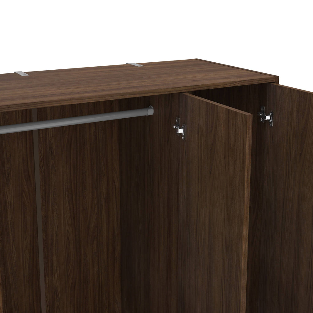White 3-Door Wardrobe C37820