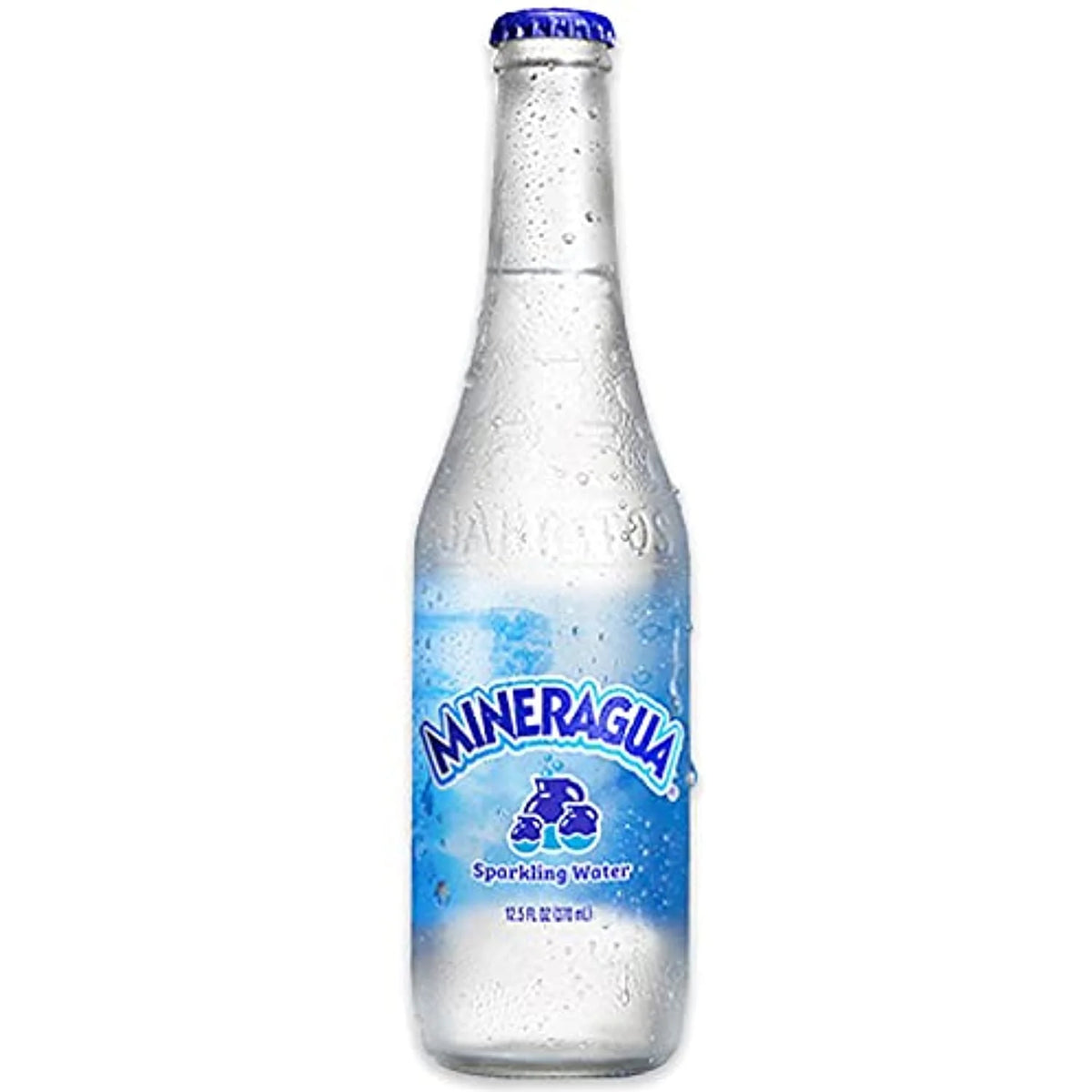 12/12.5 Fl. Oz Glass Bottles Sparkling Mineral Water (12-Pack) F62519