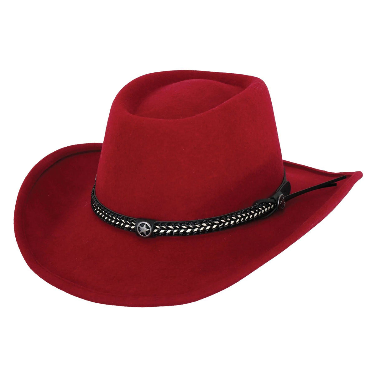 Red Australian Wool Hat H487248