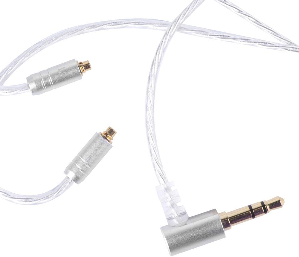 TIN HiFi T4 10mm Carbon Nanotube Dynamic Driver in-Ear Monitor Earphones with Silver-Plated MMCX Cable U373