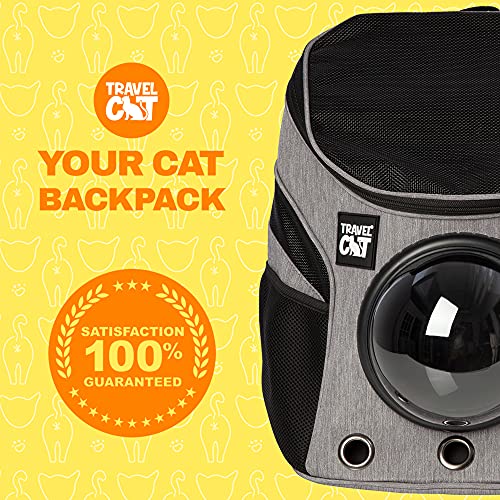 Airline Approved Cat Carrier Backpack with Space Capsule Bubble J79864