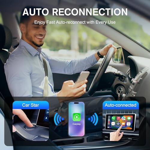Grey Wireless Carplay Adapter with USB C Receiver R181