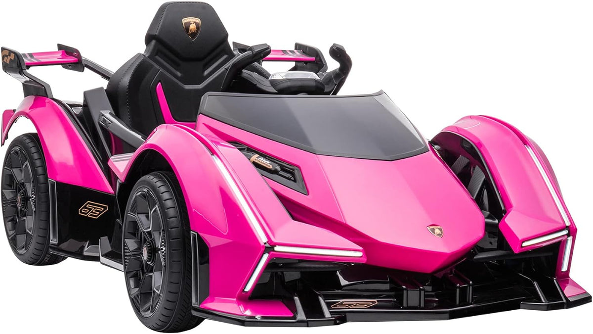Orange 12V Battery Powered Ride On Toy Car with Parent Remote Control L630991