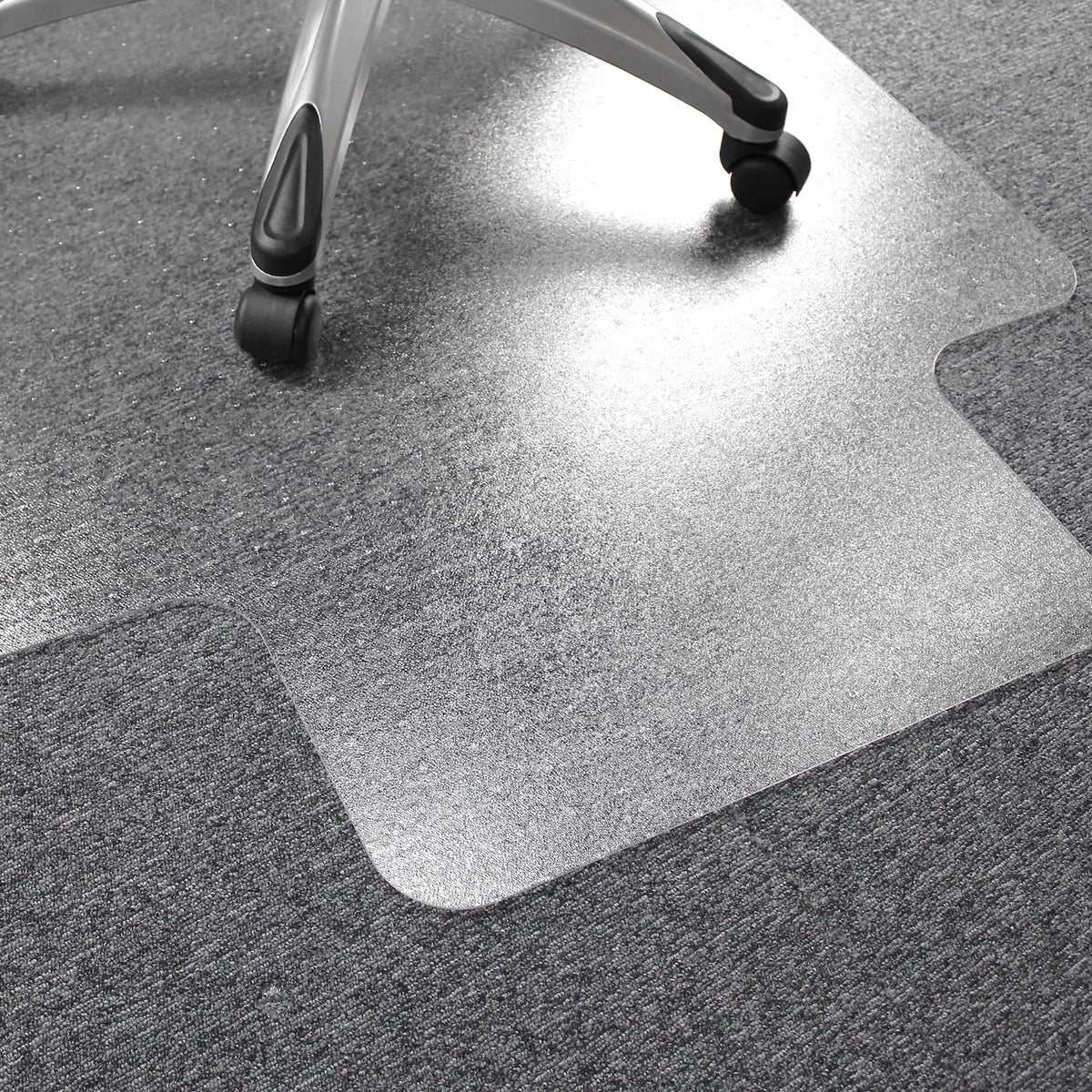 Clear Polycarbonate Chair Mat for Carpets up to 1/2" - 35 x 47" R40526