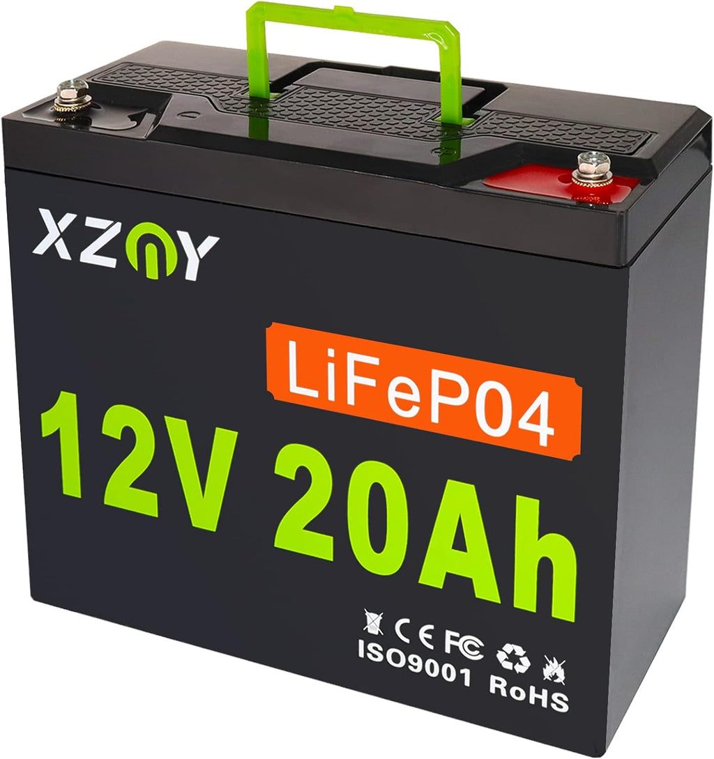 12V 20Ah LiFePO4 Battery with 20A BMS H71556