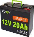 12V 20Ah LiFePO4 Battery with 20A BMS H71556