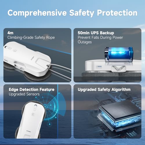 Window Cleaning Robot with 10 Cleaning Pads Y37474