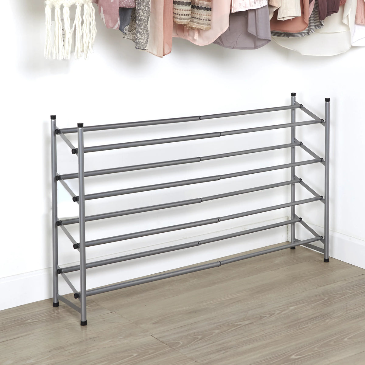 4-Tier Expandable Shoe Rack W6590