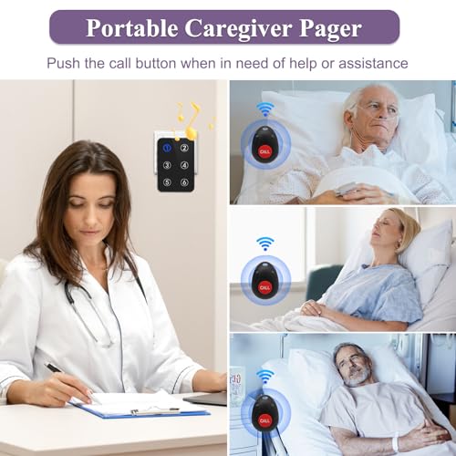 Wireless Nurse Call Button LED Call Light Call Bell B447346