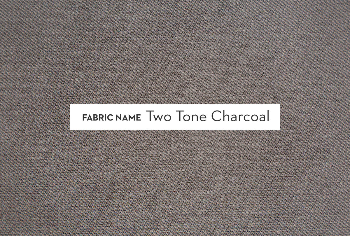 Charcoal Fabric Cocktail Ottoman W515866
