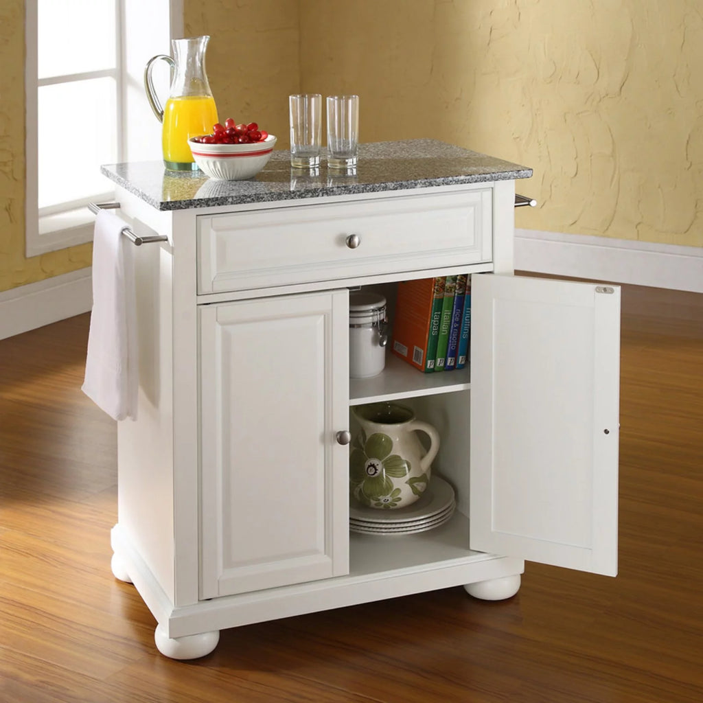 Wood Portable Kitchen Island O42517