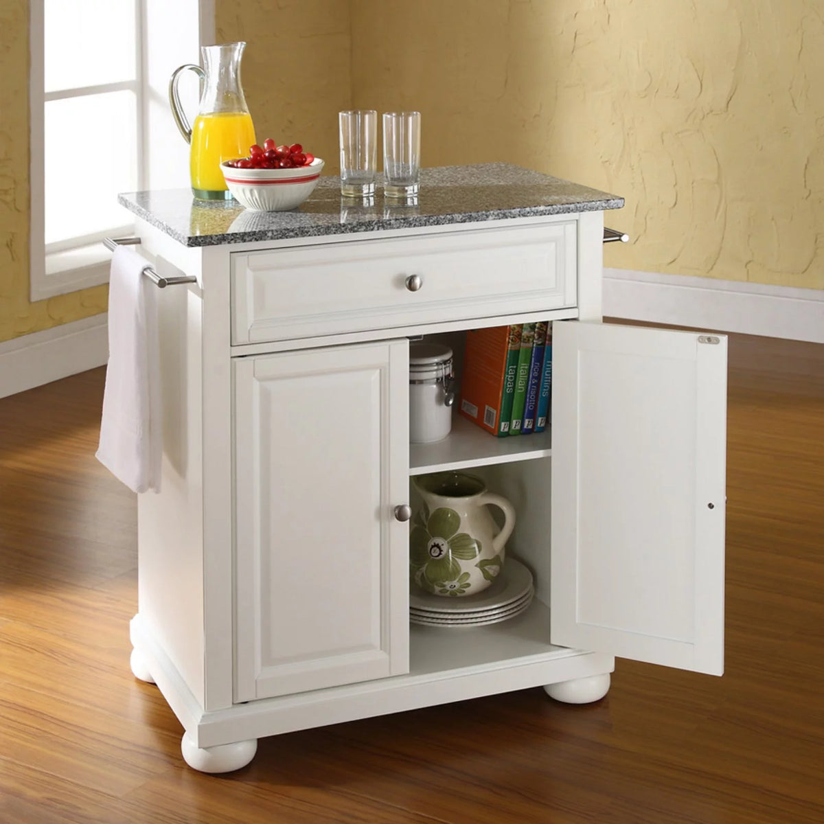 Wood Portable Kitchen Island O42517