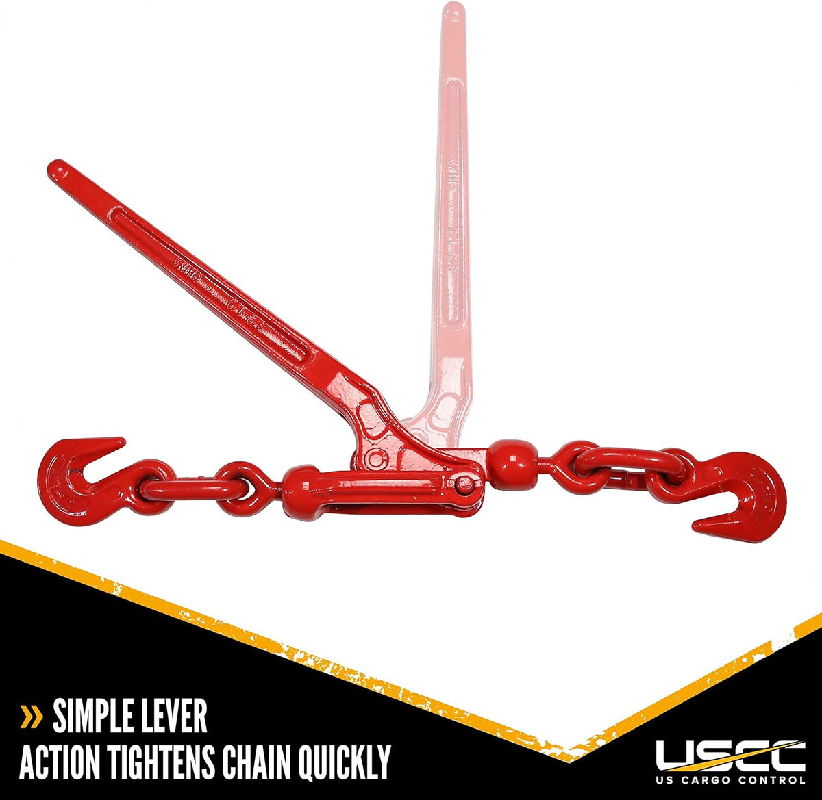 3/8 Inch x 1/2 Inch Lever Chain Binder 4 Pack O987650