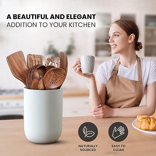 6-Piece Teak Wooden Spoons B113