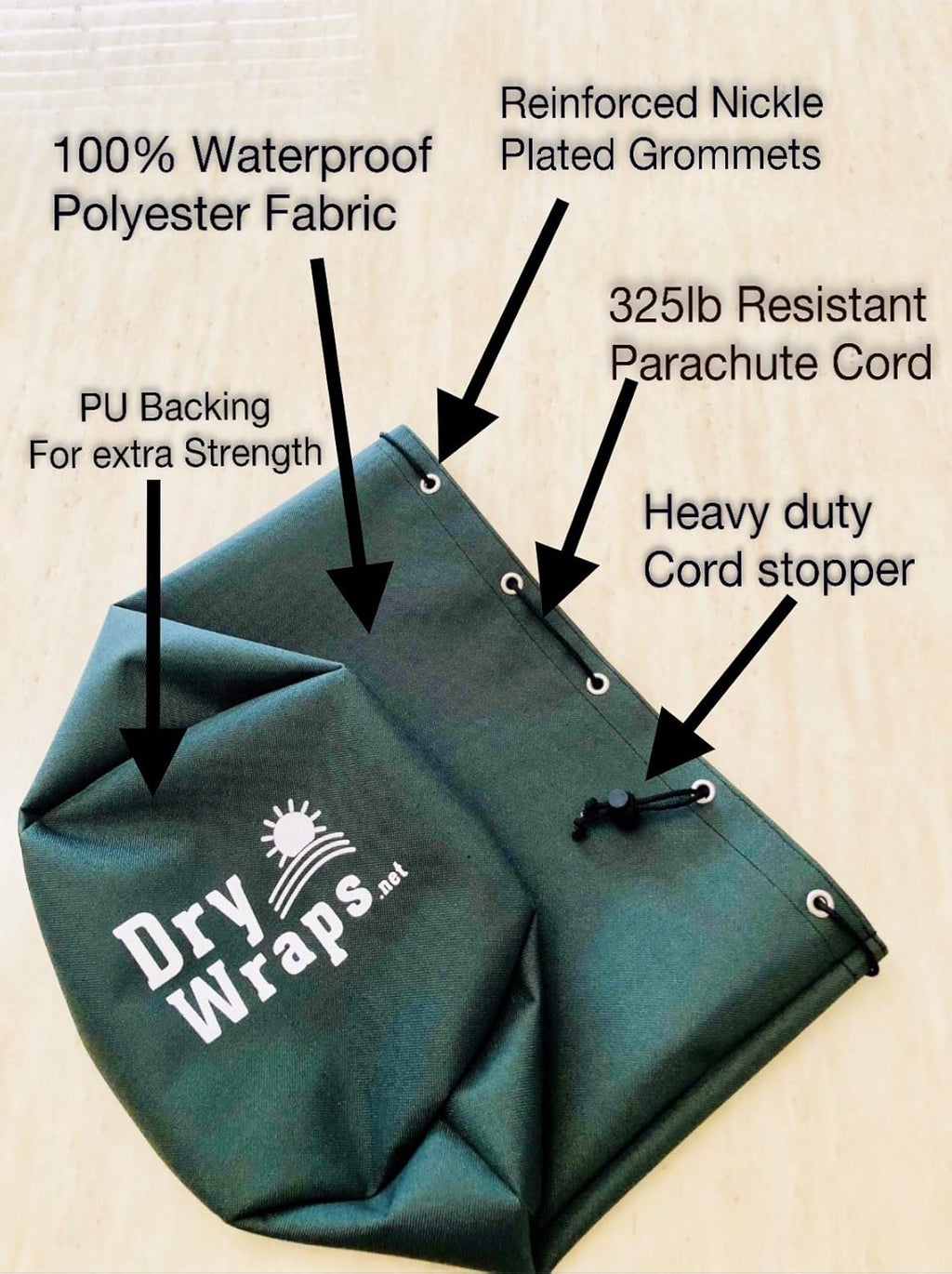 Black Waterproof Trimmer Engine Cover Three Pack H8590