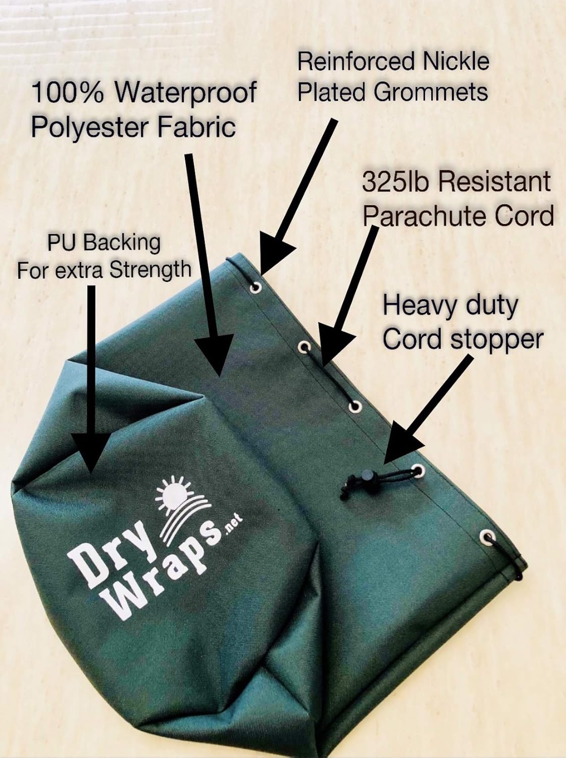 Black Waterproof Trimmer Engine Cover Three Pack H8590