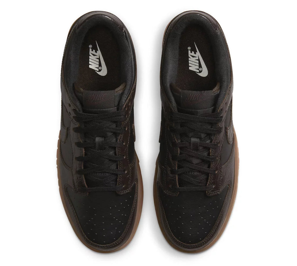 Black Velvet Brown Low Shoes G23044