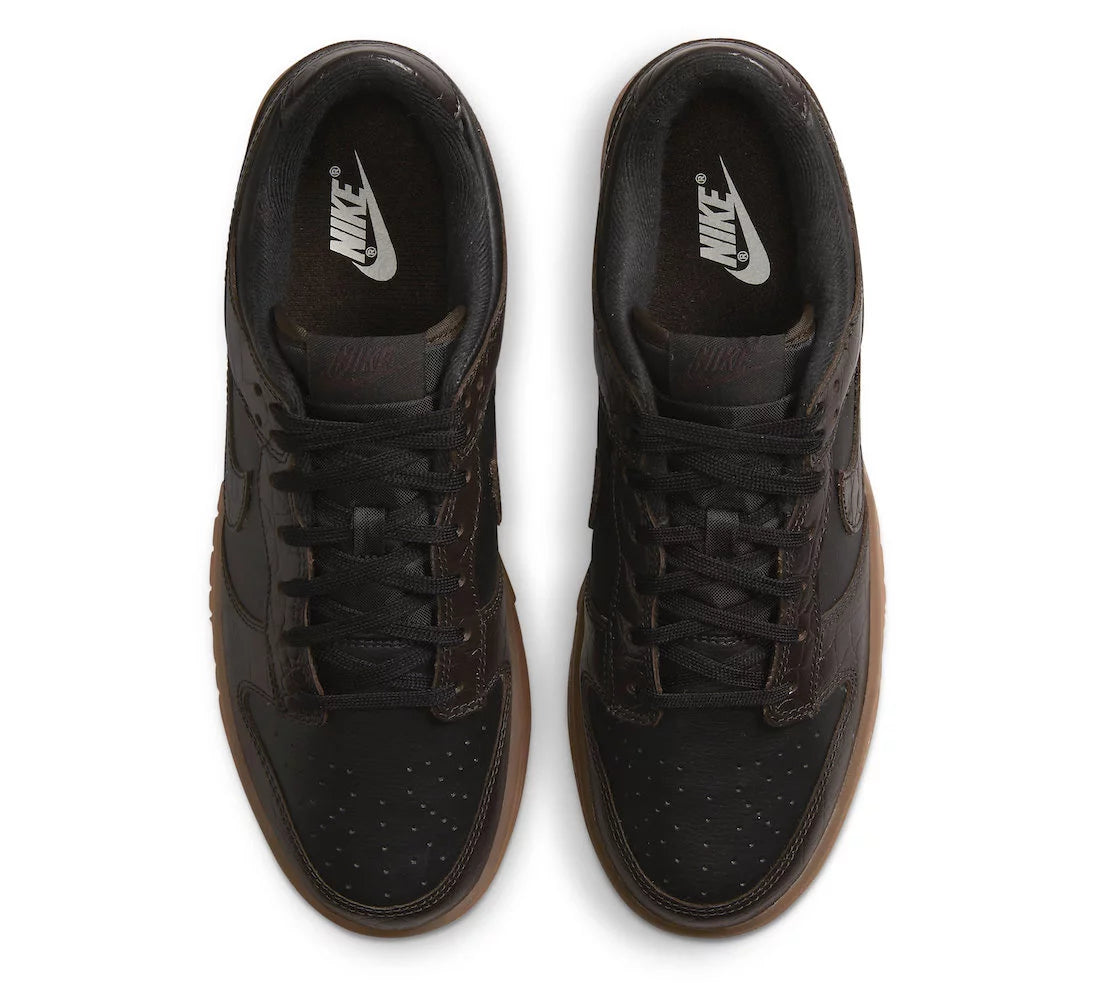 Black Velvet Brown Low Shoes G23044