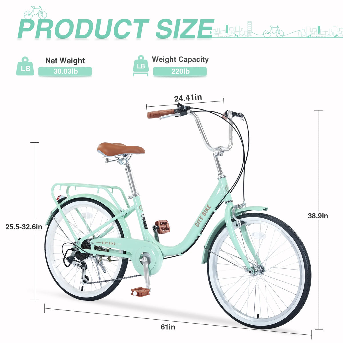 Pink 22 7 Speed Aluminium Alloy Frame Kids Bike I333087