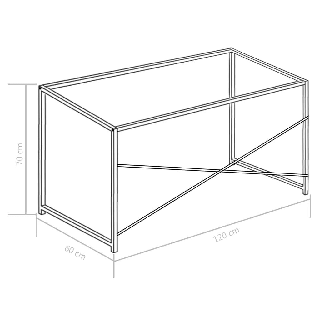 White and Oak Engineered Wood Computer Desk G77880