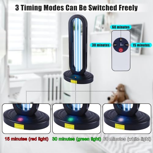 UV Light Sanitizer 38W with Remote Control Y904