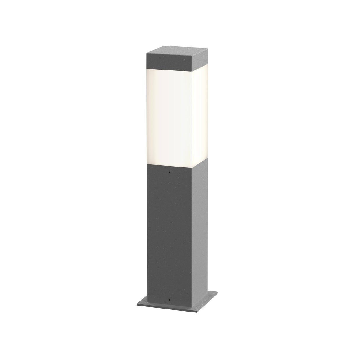 Textured Gray LED Bollard Y30739