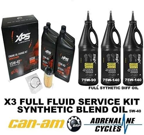 5W40 Oil Change Kit with Gear Oil U313